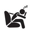 warning sign vector image