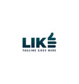 like type word text font typography symbol logo vector image