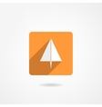 paper plane icon vector image
