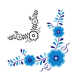 traditional folk ornament and pattern vector image
