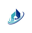 real estate company vector image vector image