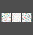 collection colorful abstract holiday vector image