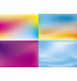 abstract color summer background vector image vector image