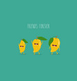 fruit on a bicycle vector image vector image