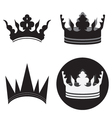 tiara black 02 vector image