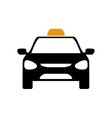 taxi car icon public service design vector image