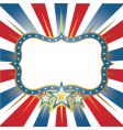usa frame vector image