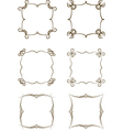 vintage frames vector image