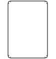 retro page border vector image vector image