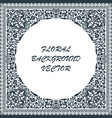 victorian floral paisley medallion ornamental rug vector image vector image