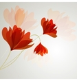 flower background vector image vector image
