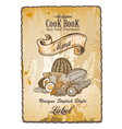 antique vintage label vector image