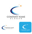 faster finance logo template icon vector image