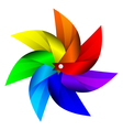 windmill toy vector image vector image