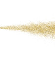 gold glitter texture vector image