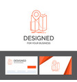 business logo template for gps location map vector image