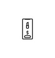 online shopping icon vector image vector image