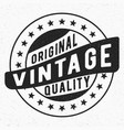 original vintage stamp vector image vector image