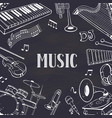 music festival poster vector image