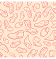 shoes of various type vector image vector image