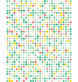 pattern with colorful dots vector image vector image