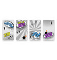 trendy editable winter happy 2021 new year vector image vector image