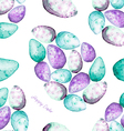 happy easter egg seamless pattern vector image vector image