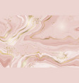 abstract dusty rose liquid marble or watercolor vector image vector image