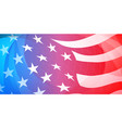 background for usa independence day vector image