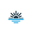 maghrib colorful icon symbol premium quality vector image vector image
