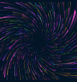 radial lines explosion effect abstract star vector image vector image