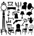antique objects vector image