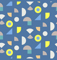 color blocks seamless pattern vector image vector image