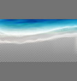 coastal water transparent composition vector image