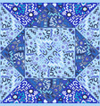 creative shape mosaic seamless pattern ornament vector image vector image