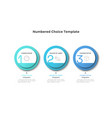 modern infographic template vector image