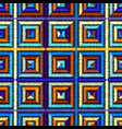 seamless background in the bohemian style vector image
