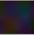 night starry sky cosmic dust vector image vector image