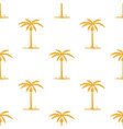 seamless pattern with tropic palm vector image vector image