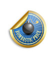 bombastic price sticker vector image vector image
