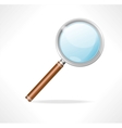 magnifying glass icon vector image