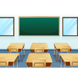 an empty room vector image vector image