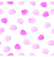 pink magenta rose pastel watercolor polka dot vector image