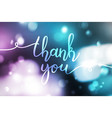 Thank you lettering Royalty Free Vector Image - VectorStock