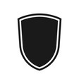 shield 9 vector image vector image
