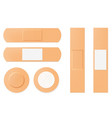 medical adhesive tape plasters vector image vector image