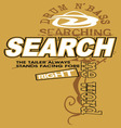 art design with a model search vector image
