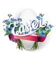 easter greeting card vector image