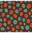 seamless halloween pattern vector image