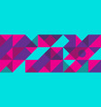 simple banner square modules vector image vector image